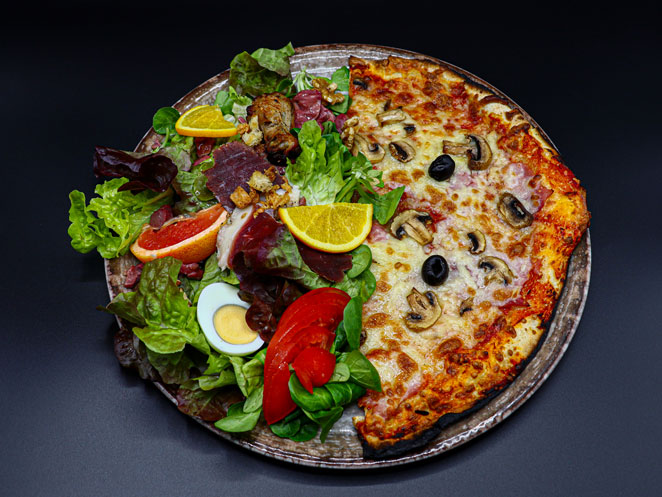 La combie pizza/salade