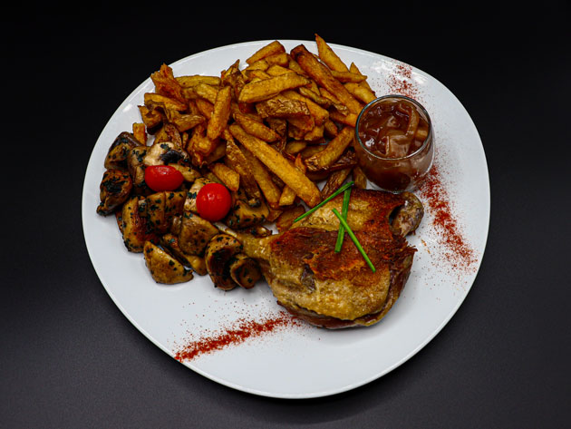 La cuisse de canard maison